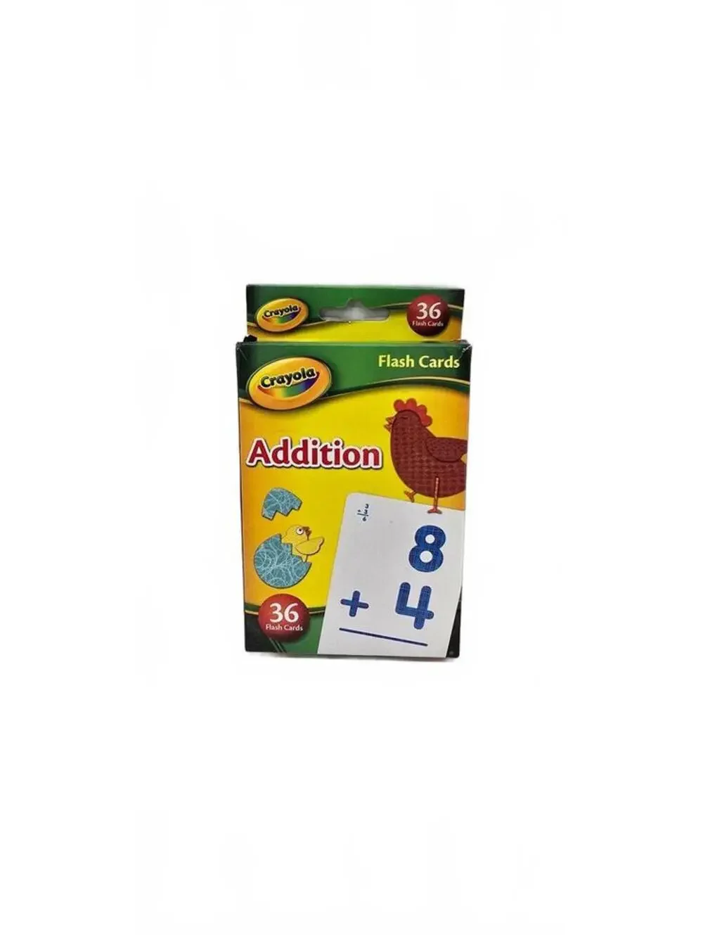 Crayola Addition Flash Cards 36 Count Educational Math Learning Cards